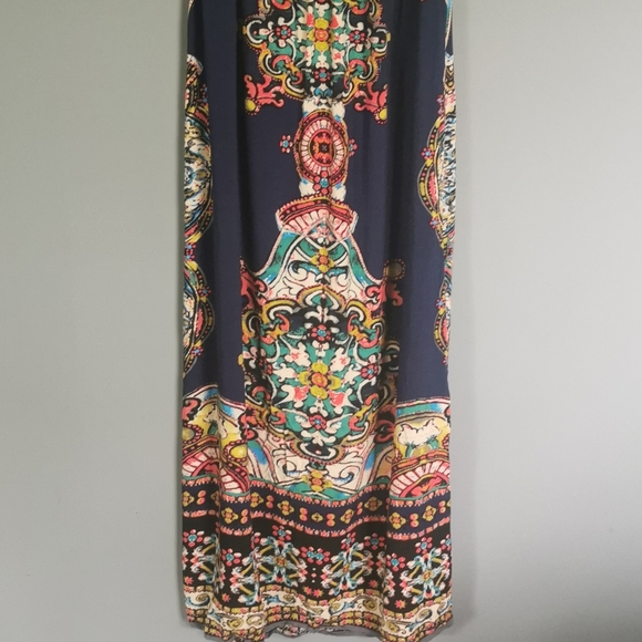 ‼️2/$15 Colorful print Maxi dress - Picture 3 of 9